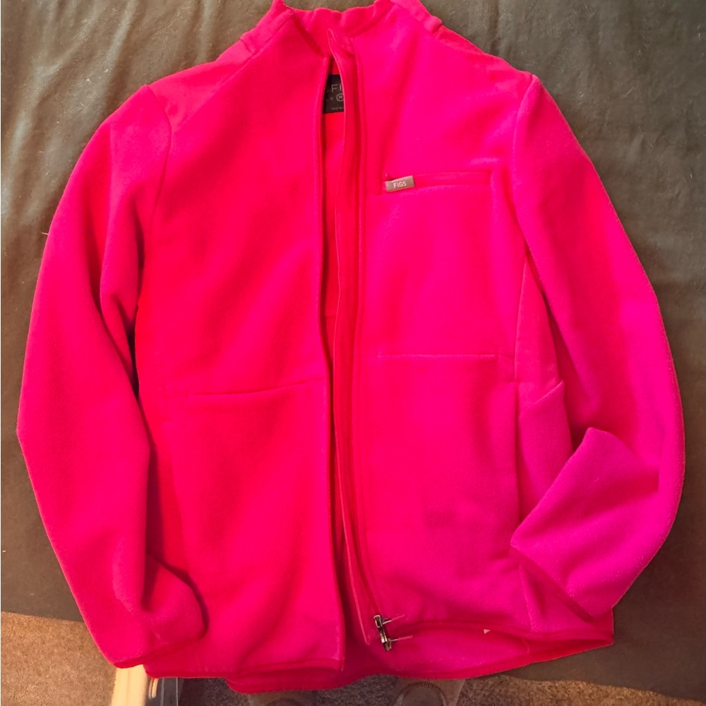 Figs Hot Pink Jacket